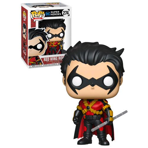 Funko POP! DC Super Heroes #274 Red Wing Robin - New, Mint Condition