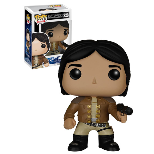 Funko POP! Television Battlestar Galactica #228 Capt. Apollo - New, Mint Condition Vaulted