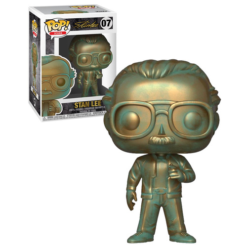 Funko POP! Icons Stan Lee #07 Stan Lee (Patina) - New, Mint Condition