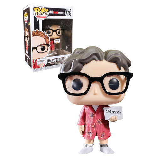 Funko POP! Television The Big Bang Theory #778 Leonard (In Robe) - New, Mint Condition