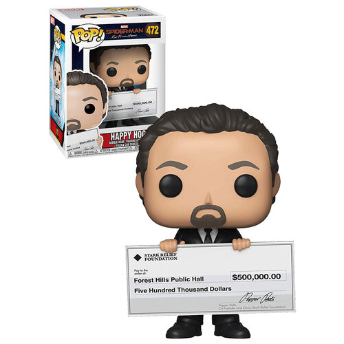 Funko POP! Marvel Spider-Man Far From Home #472 Happy Hogan - New, Mint Condition