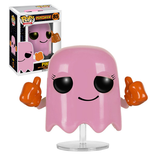 Funko POP! Games Pac-Man #85 Pinky - New, Mint Condition, Vaulted