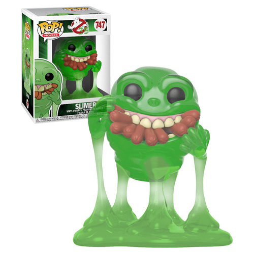 Funko POP! Movies Ghostbusters #747 Slimer With Hotdogs (Translucent) - New, Mint Condition