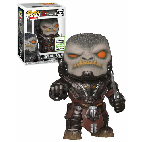 Funko POP! Games Gears Of War #473 General Raam - 2019 Emerald City Comic Con (ECCC) Exclusive - New, Mint Condition
