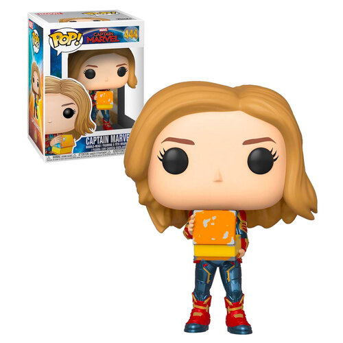 Funko POP! Marvel Captain Marvel #444 Captain Marvel (With Tesseract) - New, Mint Condition