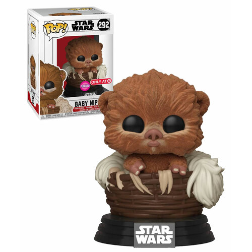 Funko POP! Star Wars #292 Baby Nippet (Flocked) - Target Limited Edition - New, Mint Condition