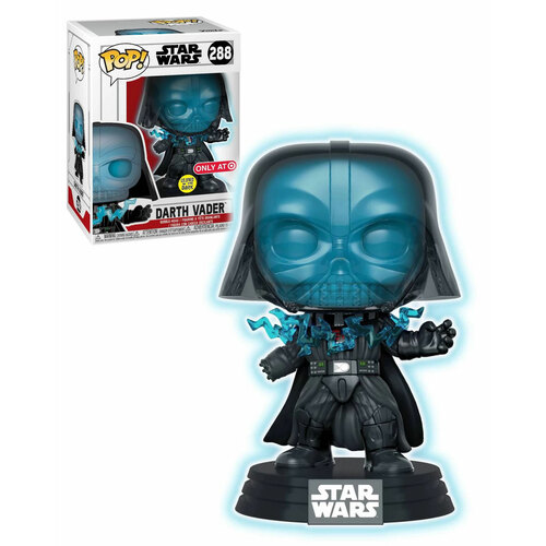 Funko POP! Star Wars #288 Darth Vader (Electrocuted - Glows In The Dark) - Target Limited Edition - New, Mint Condition