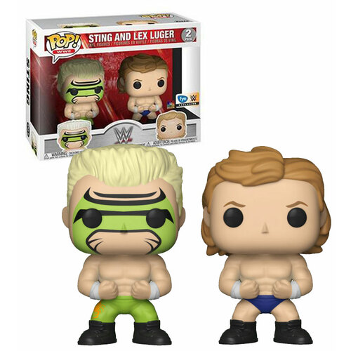 Funko POP! WWE Sting and Lex Luger 2-Pack - FYE Exclusive Import - New, Mint Condition