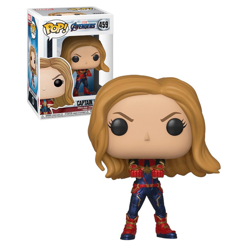 Funko POP! Marvel Avengers: Endgame #459 Captain Marvel - New, Mint Condition