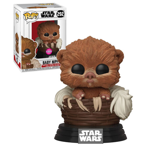 Funko POP! Star Wars #292 Baby Nippet (Flocked) - New, Mint Condition