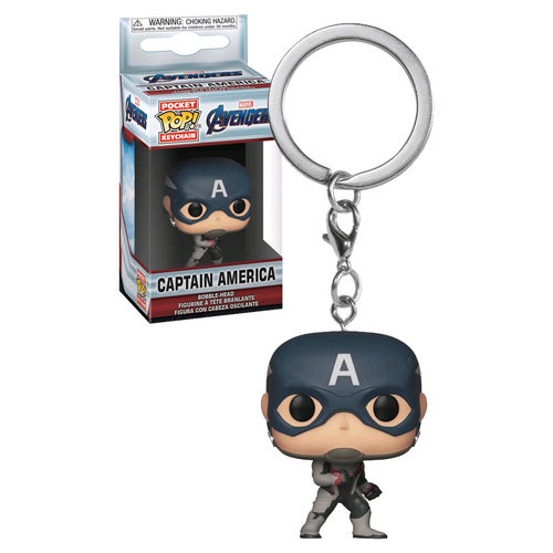 Funko Pocket POP! Keychain Marvel The Avengers Captain America - New, Mint Condition