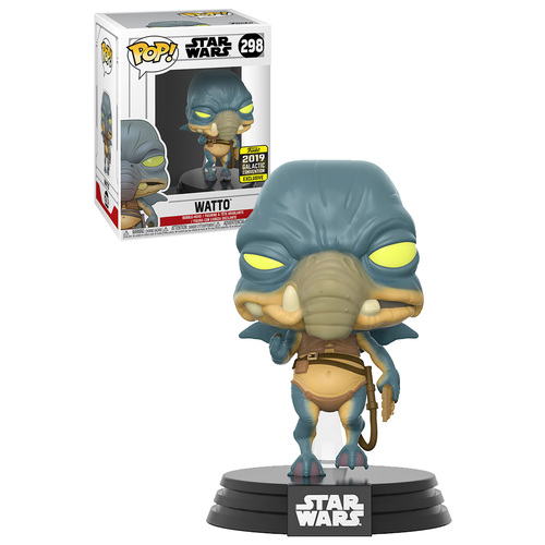 Funko POP! Star Wars #298 Watto - 2019 Star Wars Celebration Exclusive - New, Mint Condition