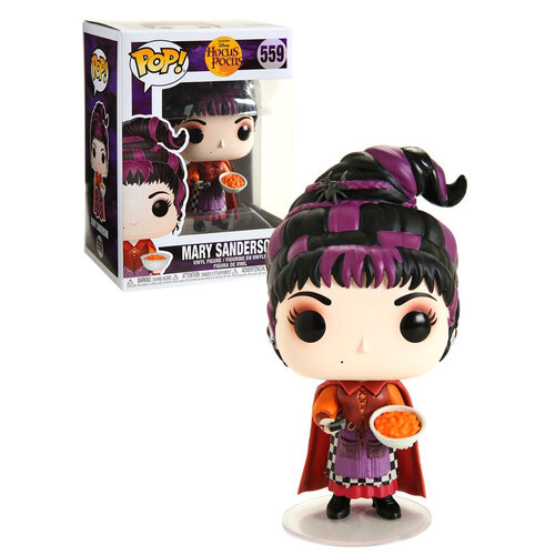Funko POP! Disney Hocus Pocus #559 Mary Sanderson With Cheese Puffs - New, Mint Condition