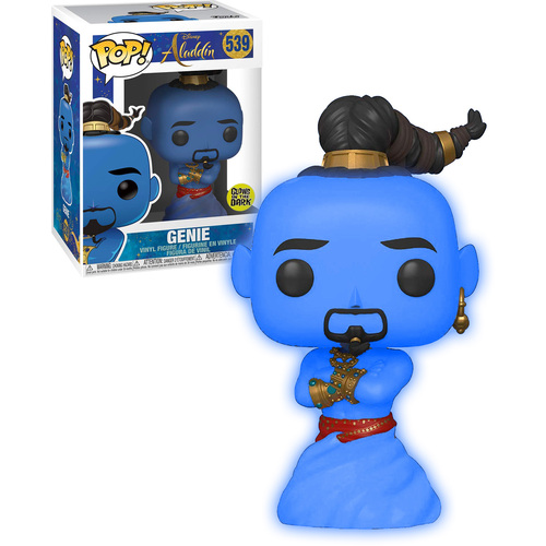 Funko POP! Disney Aladdin #539 Genie (Glows In The Dark) - New, Mint Condition