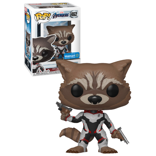Funko POP! Marvel Avengers Endgame #462 Rocket - Limited Walmart Exclusive - New, Mint Condition