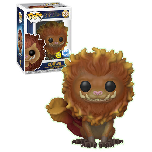 Funko POP! Fantastic Beasts And Where To Find Them #28 Zouwu (Glows In The Dark) - Limited Funko Shop Exclusive - New, Mint Condition