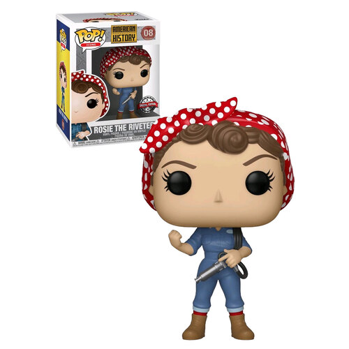 Funko POP! Icons American History #08 Rosie the Riveter - New, Mint Condition