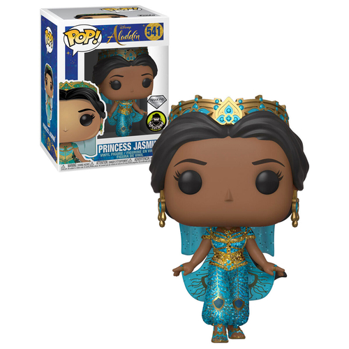 Funko POP! Disney Aladdin #541 Princess Jasmine (Diamond Collection  Glitter) - Funko Shop Limited Exclusive - New, Mint Condition