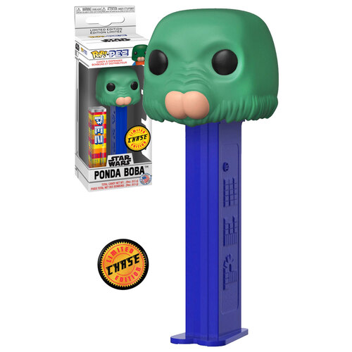 Funko POP! Pez Star Wars Ponda Boba Candy & Dispenser - Limited Chase Edition - New, Mint Condition