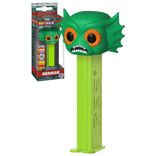 Funko POP! Pez Masters Of The Universe Merman Candy & Dispenser - New, Mint Condition