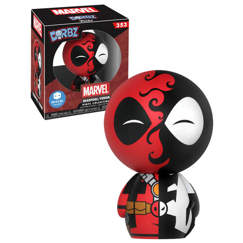 Funko Dorbz Marvel #353 Deadpool/Venom - Pop In A Box Limited Exclusive - New, Mint Condition
