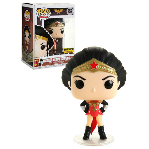 Funko POP! Heroes DC Wonder Woman #259 Wonder Woman (Amazonia) - Limited Hot Topic Exclusive - New, Mint Condition