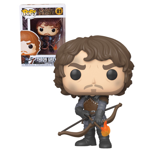 Funko POP! Game Of Thrones #81 Theon Grey Joy (With Flaming Arrows - Glows In The Dark) - New, Mint Condition