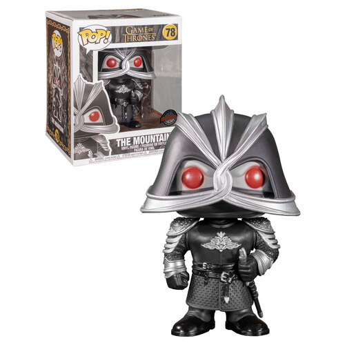 Funko POP! Game Of Thrones #42801 The Mountain Super Sized 6" - New, Mint Condition