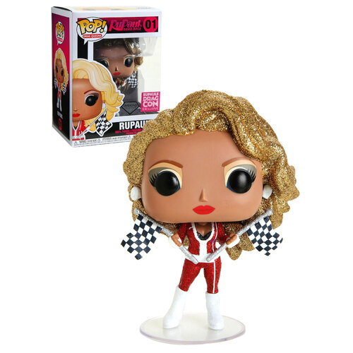 Funko POP! Drag Queens RuPaul Drag Race #01 RuPaul (Diamond Collection) - New, Mint Condition