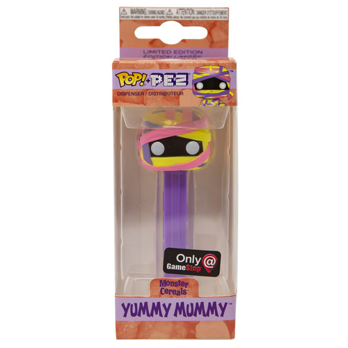 Funko POP! Pez Yummy Mummy (Monster Cereals) Limited Edition Candy & Dispenser - New, Mint Condition