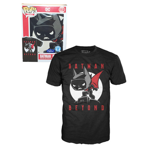 Funko POP! Tees DC #112 Batman Beyond T-Shirt New In Package [Size: Large]