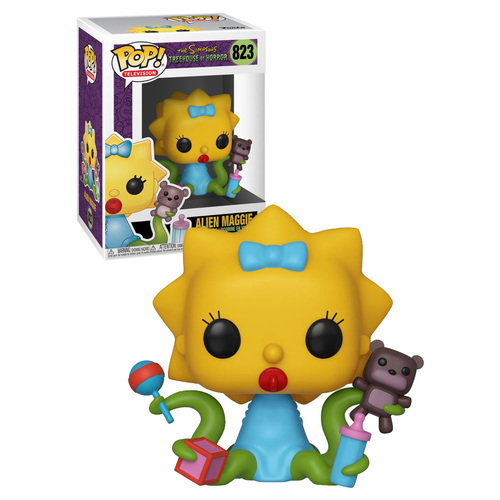 Funko POP! Television The Simpsons #823 Maggie Simpson (Alien) - New, Mint Condition