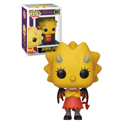 Funko Pop! Television The Simpsons Treehouse Of Horror #821 Demon Lisa - New, Mint Condition