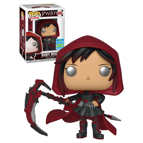 Funko POP! Animation RWBY #640 Ruby Rose - Funko 2019 San Diego Comic Con (SDCC) Limited Edition - New, Mint Condition