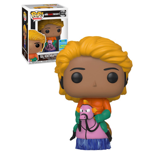 Funko POP! Television The Big Bang Theory #832 Raj As Aquaman - Funko 2019 San Diego Comic Con (SDCC) Limited Edition - New, Mint Condition
