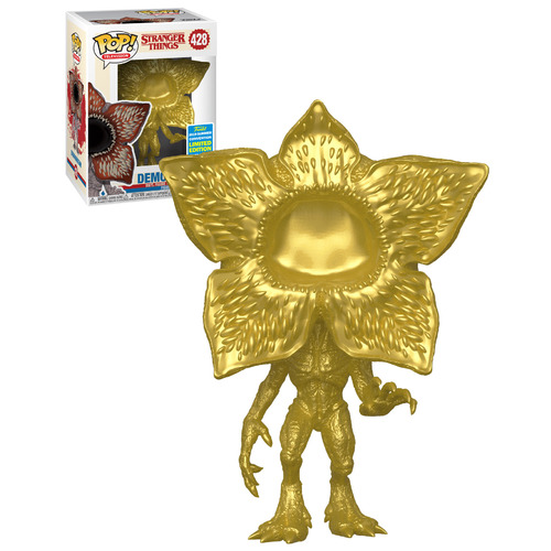 Funko POP! Television Stranger Things #428 Demogorgon (Chrome) - Funko 2019 San Diego Comic Con (SDCC) Limited Edition - New, Mint Condition