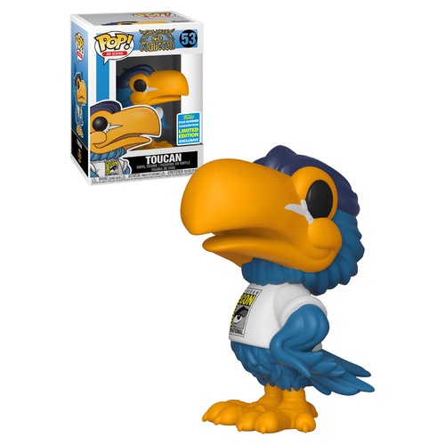 Funko POP! Ad Icons San Diego Comic Con 50th Anniversary #53 Toucan - 2019 San Diego Comic Con (SDCC) Limited Edition - New, Mint Condition