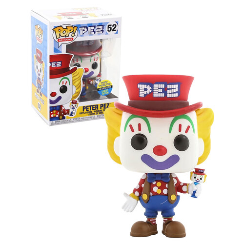 Funko POP! Ad Icons Pez #52 Peter Pez - Funko 2019 San Diego Comic Con (SDCC) Toy Tokyo Edition - New, Near Mint Condition