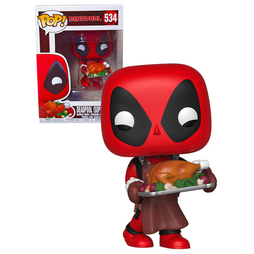 Funko POP! Marvel Holiday #534 Deadpool (Supper Hero) - New, Mint Condition