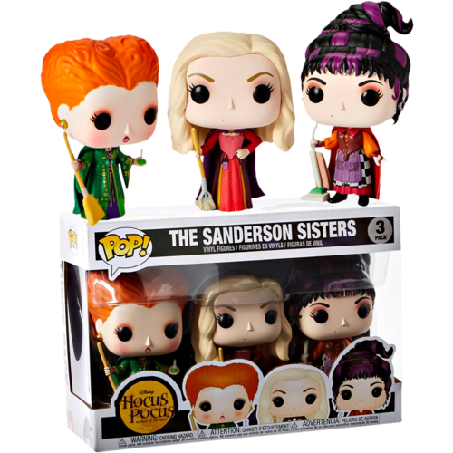 Funko POP! Disney Hocus Pocus 3 Pack The Sanderson Sisters - New, Mint Condition