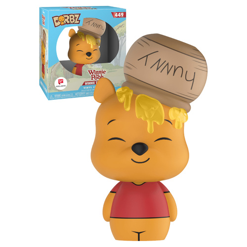 Funko Dorbz Disney Winnie The Pooh #449 Pooh (Hunny Bucket) - Walgreens Exclusive Import - New, Mint Condition