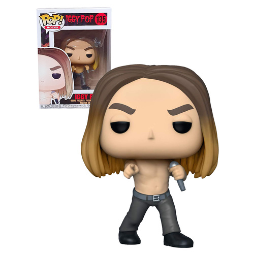 Funko POP! Rocks Iggy Pop #135 Iggy Pop - New, Mint Condition
