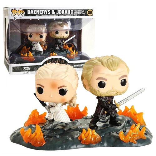 Funko POP! Movie Moments Game Of Thrones #86 Daenerys & Jorah At The Battle Of Winterfell - New, Mint Condition