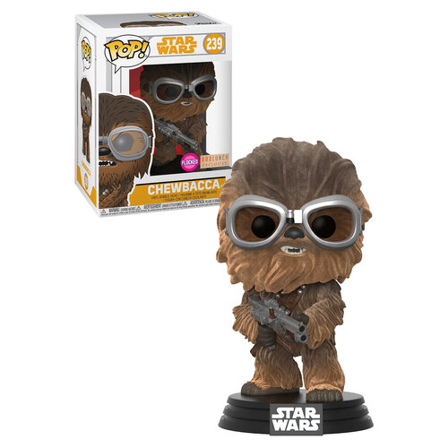 Funko POP! Star Wars - Solo A Star Wars Story #239 Chewbacca (Flocked) - Limited Box Lunch Exclusive - New, Mint Condition