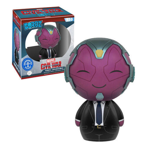 Funko Dorbz Marvel #130 Vision (In Suit) - Underground Toys Limited Exclusive - New, Mint Condition