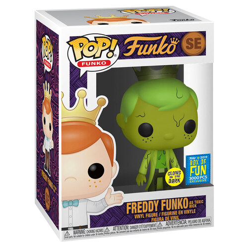 Funko POP! SE Freddy Funko (As Toxic Rick) - 2019 Fundays Box Of Fun (SDCC) Limited Edition 3000 pcs - New, Mint Condition