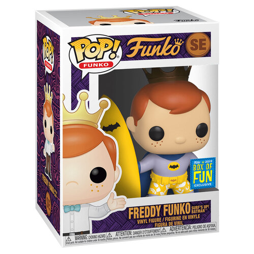 Funko POP! SE Freddy Funko (Surf's Up Batman) - 2019 Fundays Box Of Fun (SDCC) Limited Edition 5000 pcs - New, Mint Condition