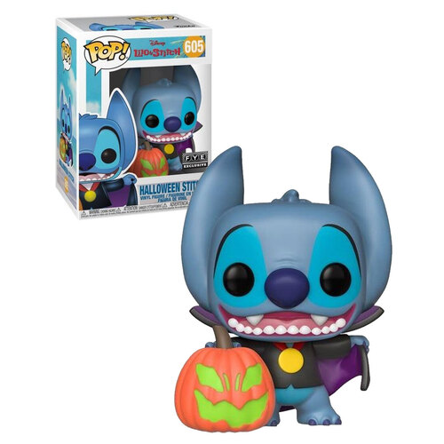 Funko POP! Disney Lilo And Stitch #605 Halloween Stitch - Limited FYE Exclusive Import - New, Mint Condition