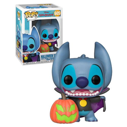 Funko POP! Disney Lilo And Stitch #605 Halloween Stitch - New, Mint Condition