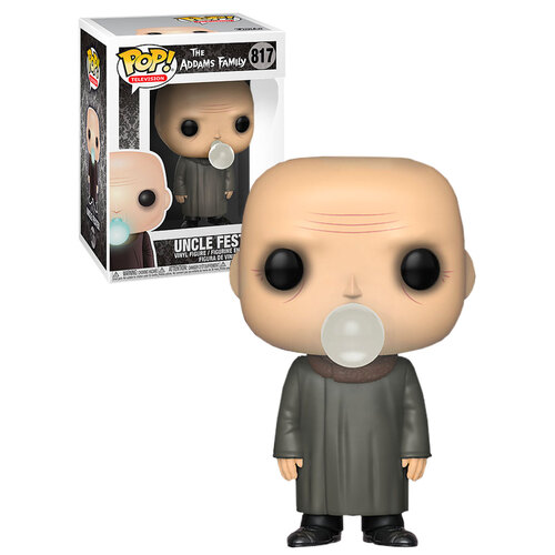 Funko POP! Television The Addams Family #817 Uncle Fester (With Light Bulb) - New, Mint Condition
